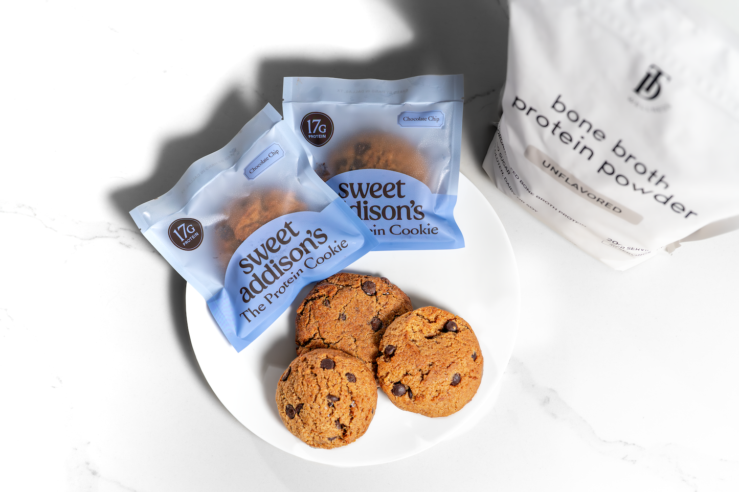Sweet Addisons Protein Cookie - Taylor Dukes Wellness - Bone Broth Protein Powder