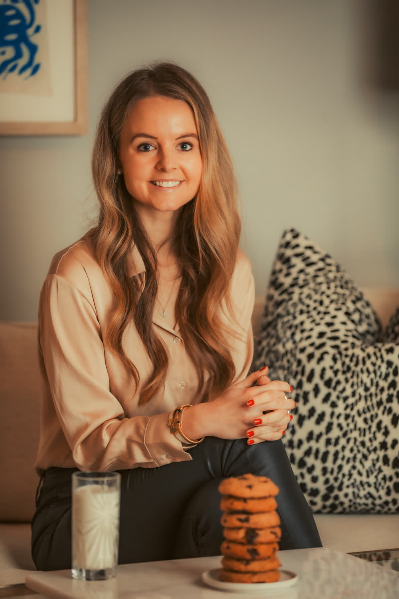 Addison in the kitchen