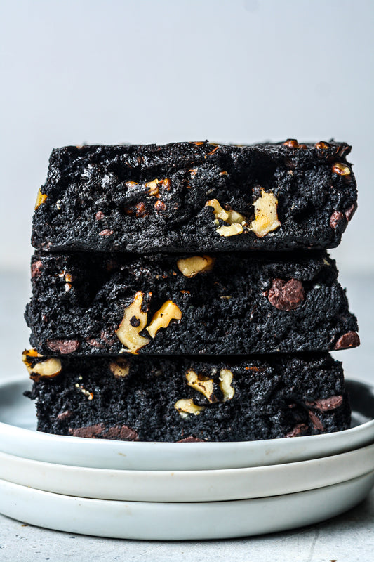 Walnut Protein Brownies