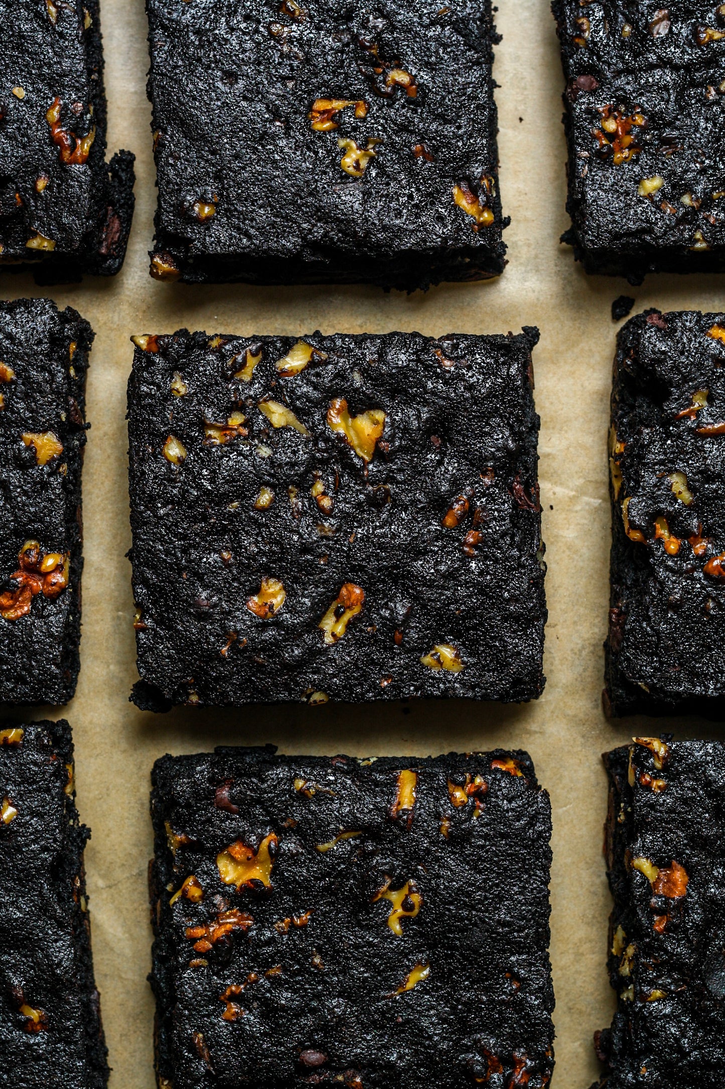 Walnut Protein Brownies